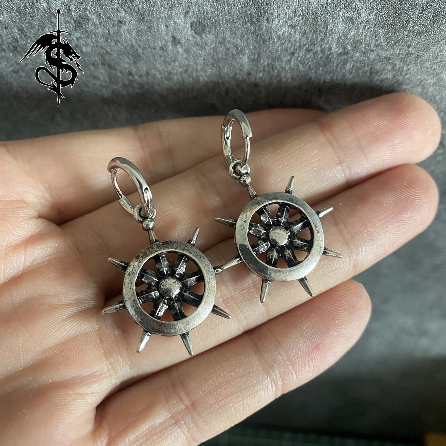 BG3 Gale Earring Gale Mystra's Web Earrings Replica