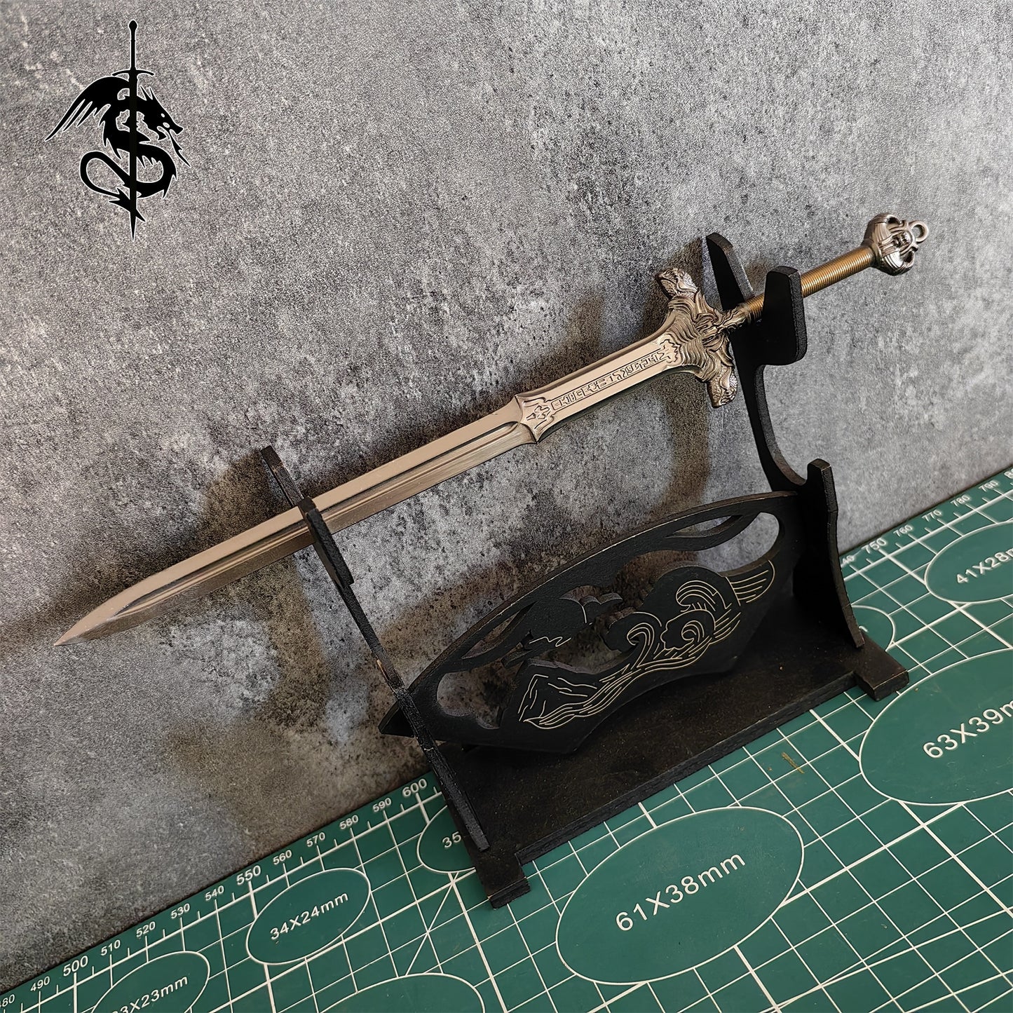 Metal Conan Sword Miniature Replica Collection Art