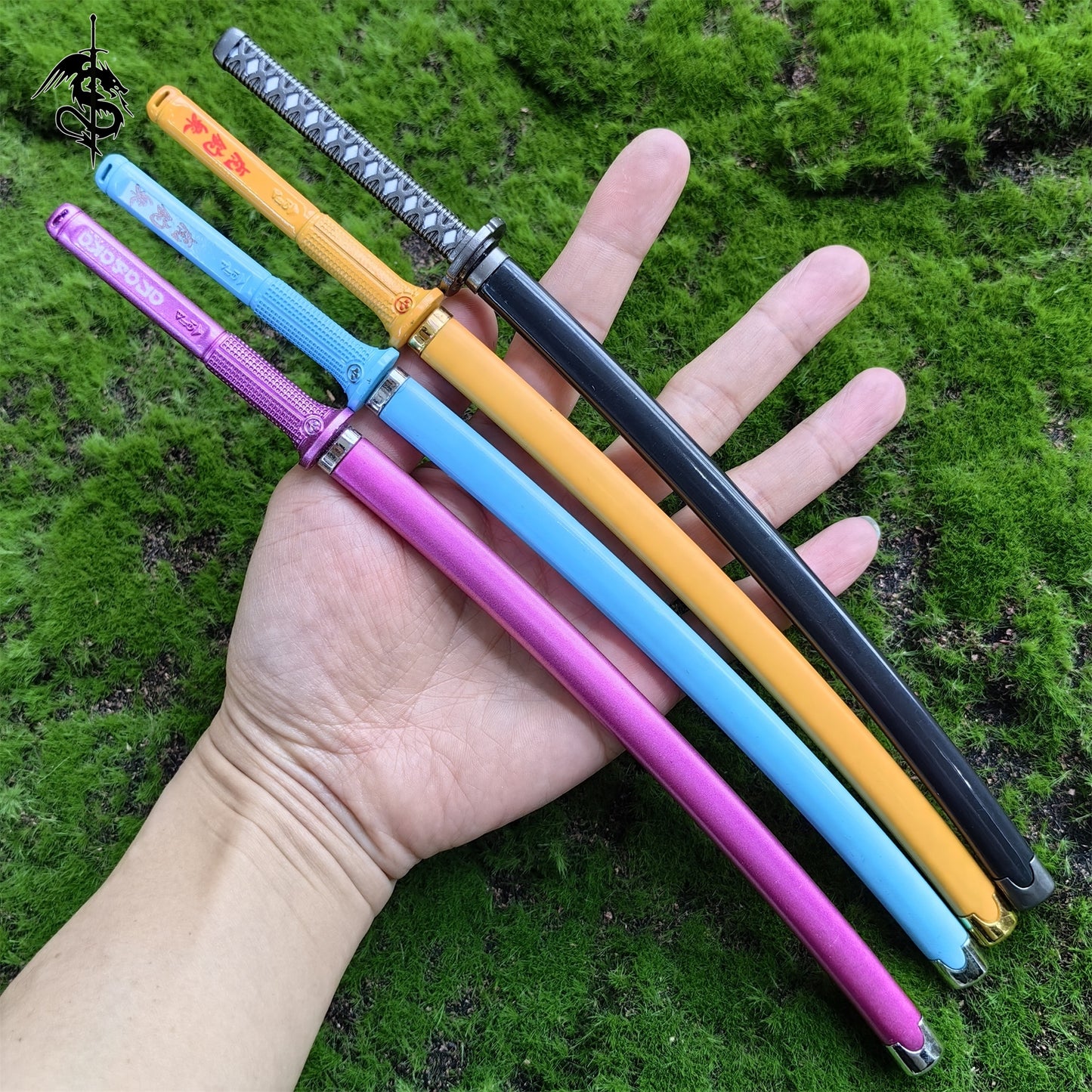 Mini Metal Katana Gamer Gift Collection