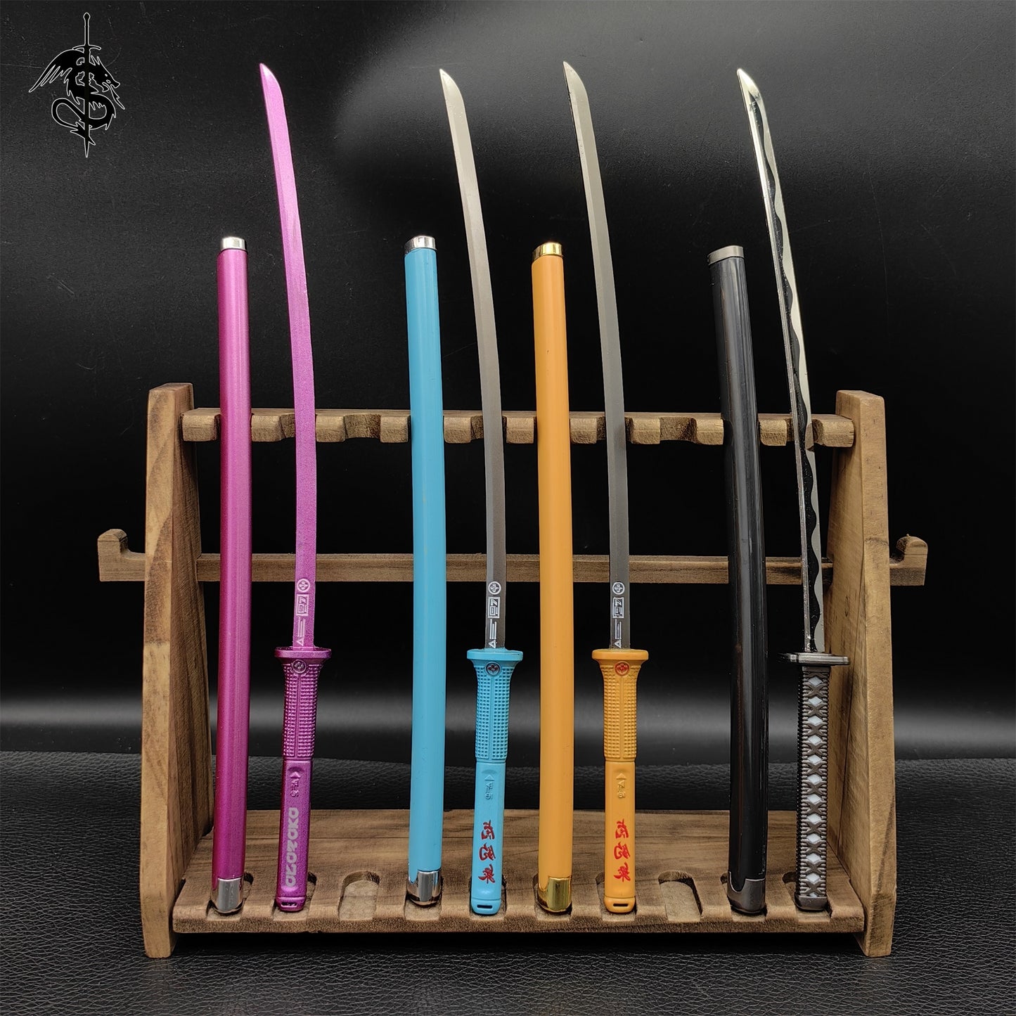 Mini Metal Katana Gamer Gift Collection