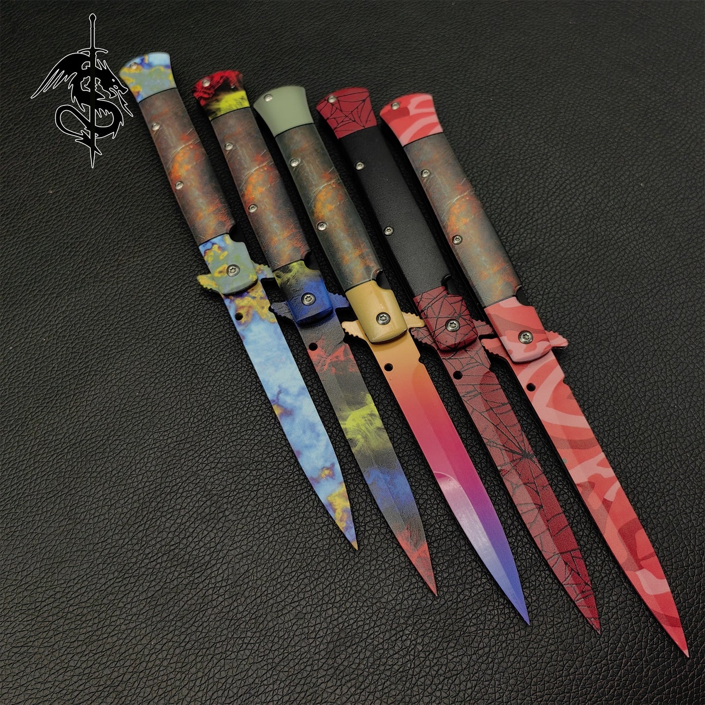 Metal Stiletto Knife 5 In 1 Pack