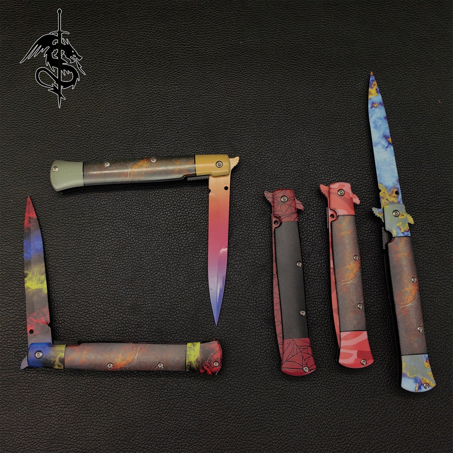 Metal Stiletto Knife 5 In 1 Pack