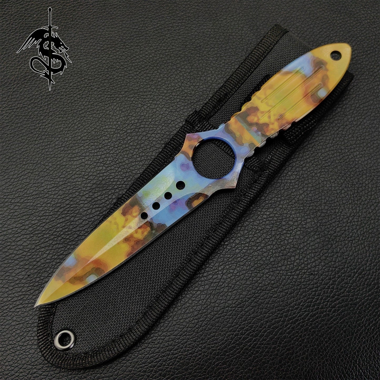 GO Paracord Knife Skeleton Knife Metal Collection