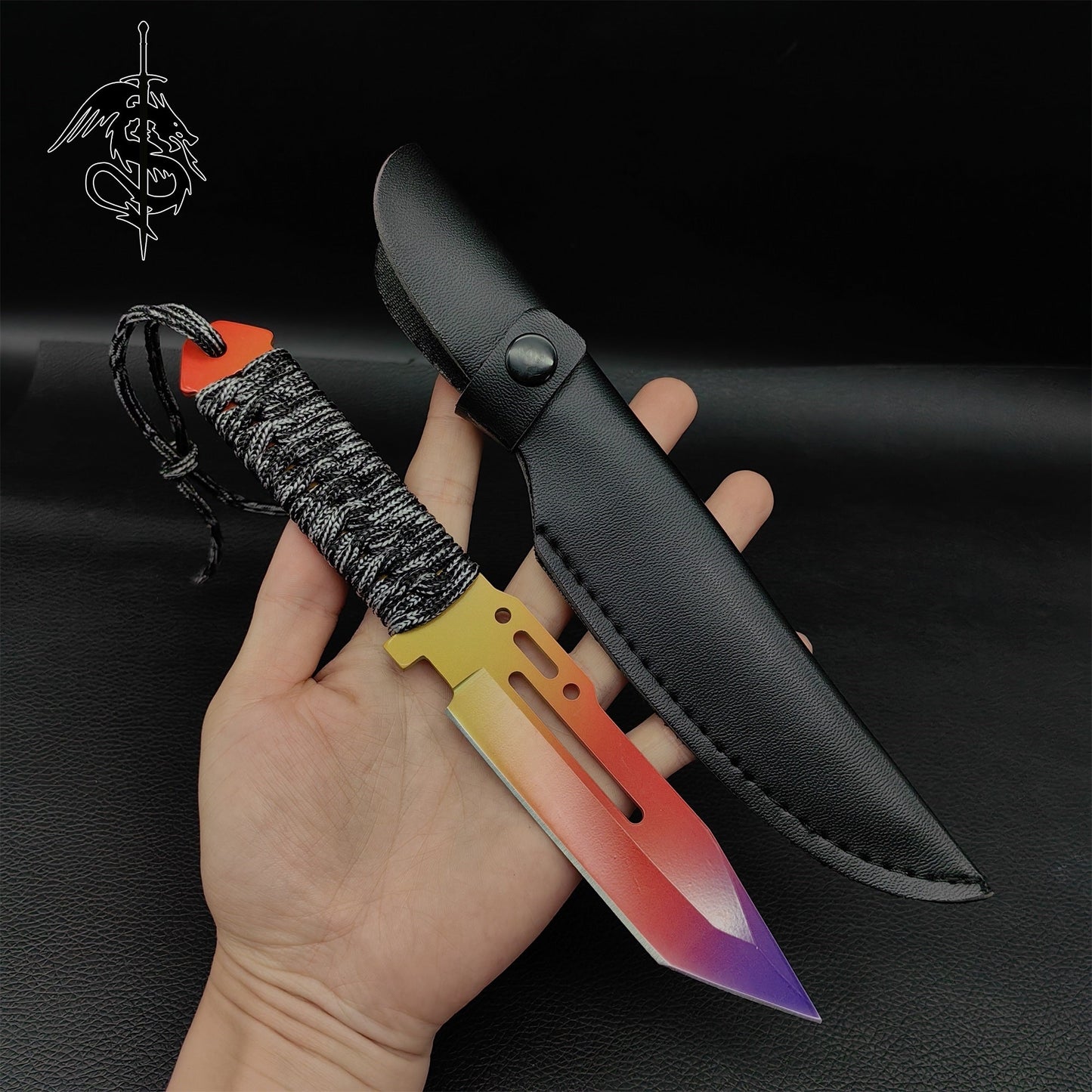 GO Paracord Knife Skeleton Knife Metal Collection