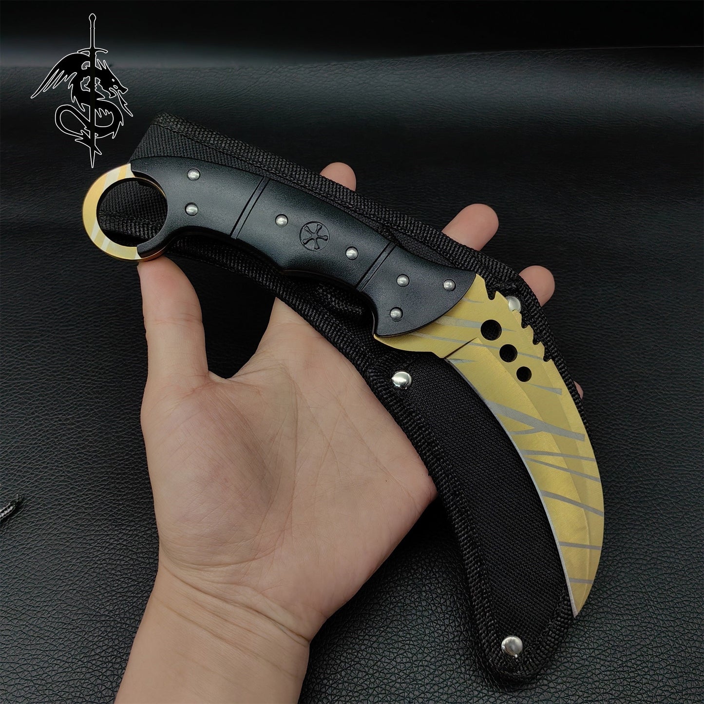 GO Paracord Knife Skeleton Knife Metal Collection