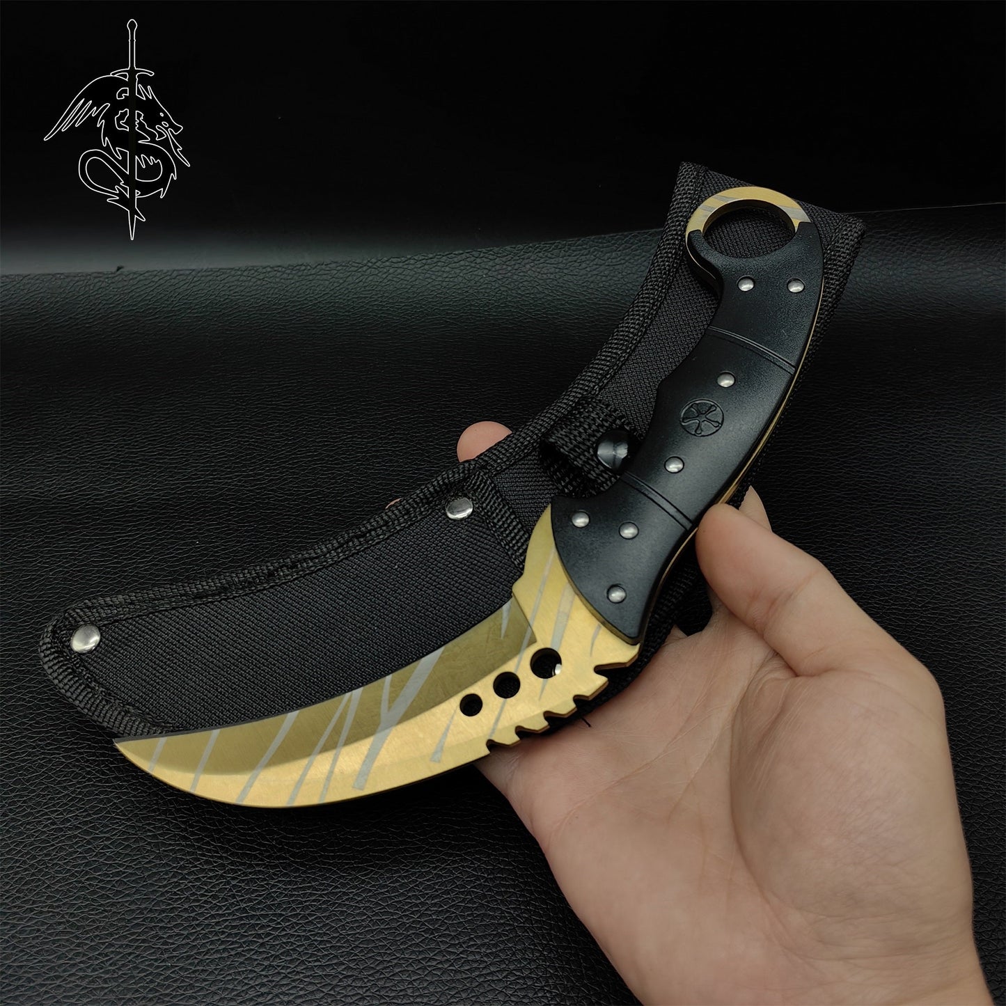 GO Paracord Knife Skeleton Knife Metal Collection