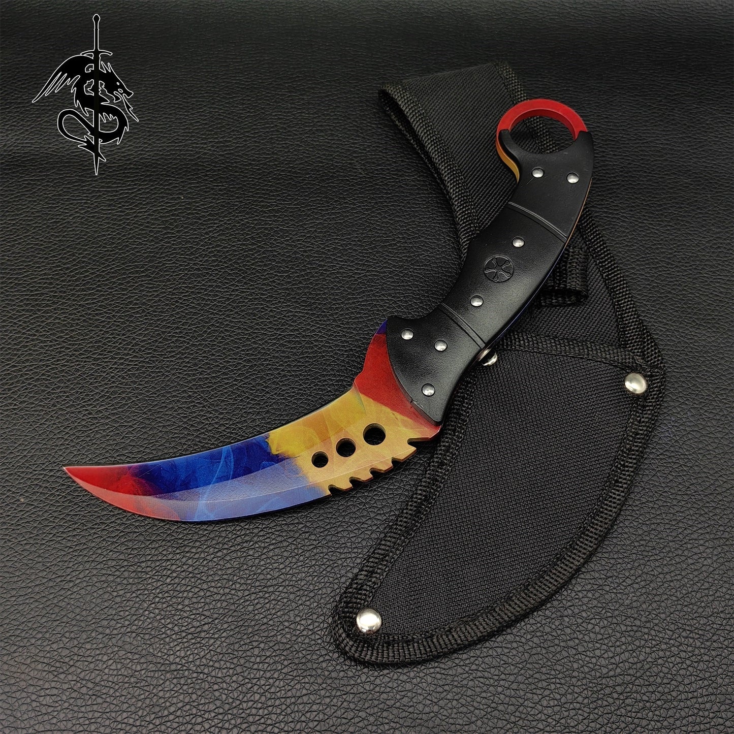 GO Paracord Knife Skeleton Knife Metal Collection