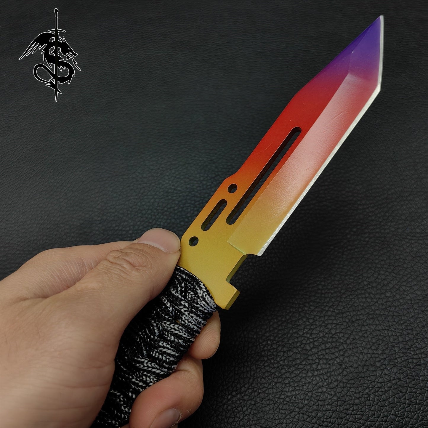 GO Paracord Knife Skeleton Knife Metal Collection