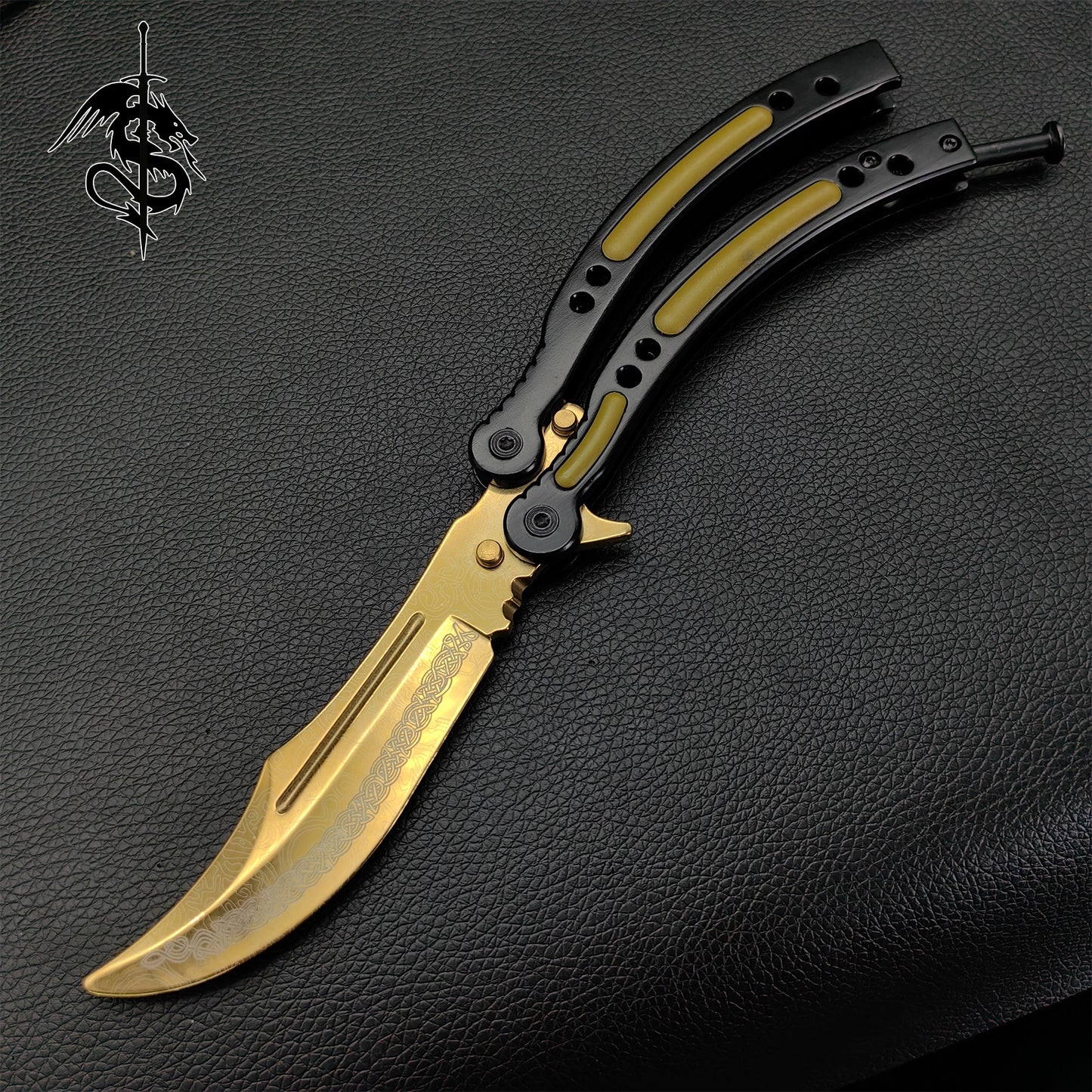 CS Balisong Butterfly Trainer Knife 10 In 1 Pack