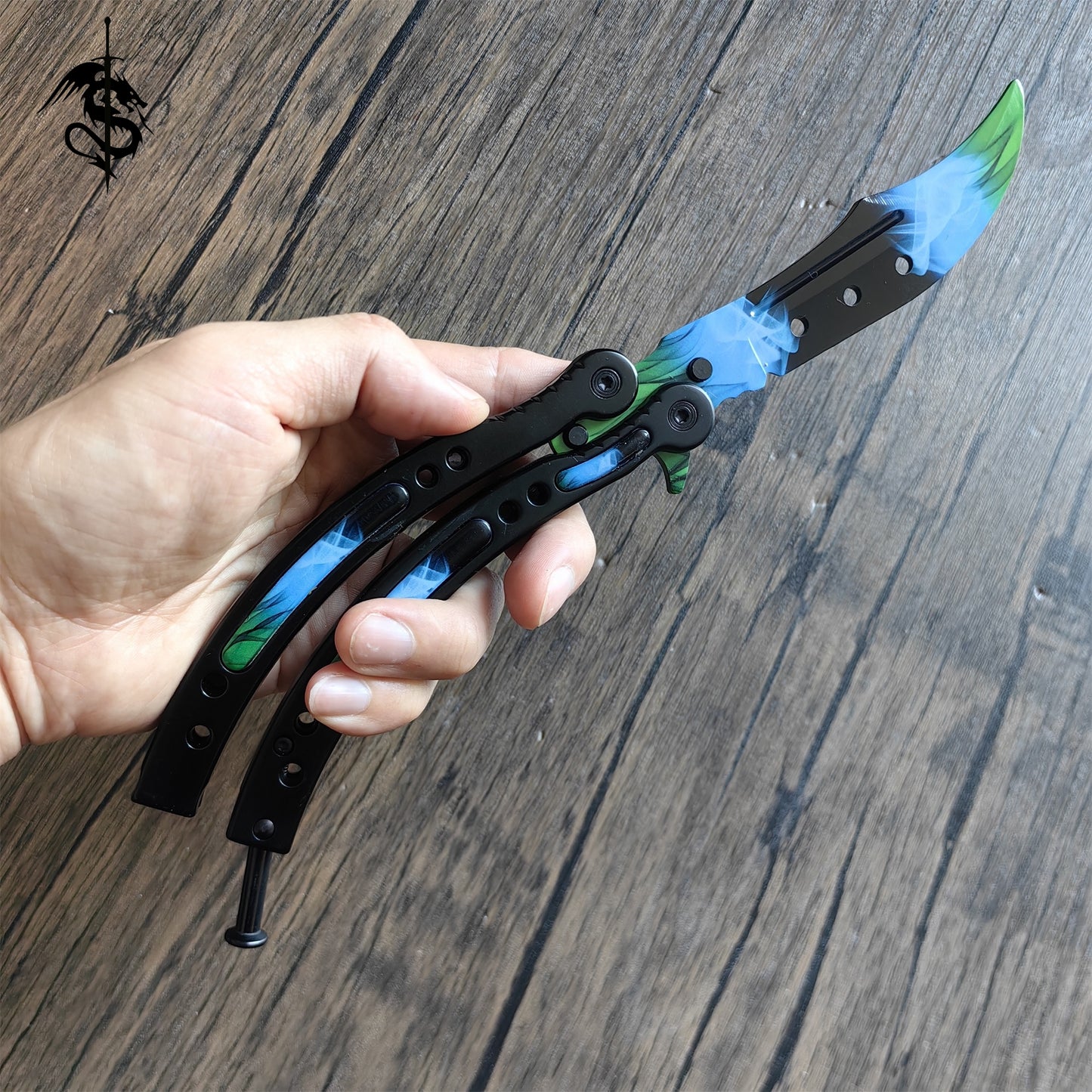 GO Game Steel Balisong Trainer Knife Collection