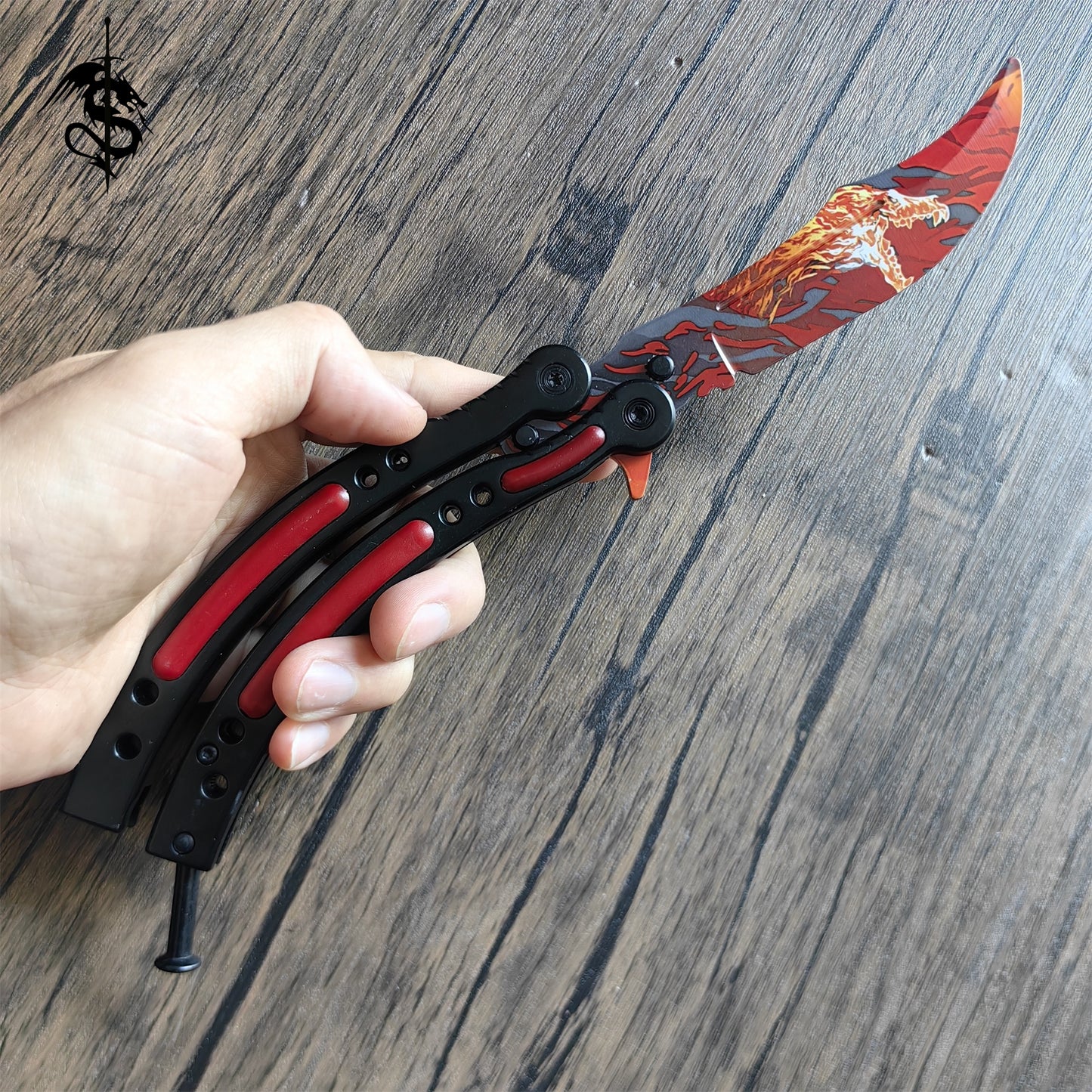 GO Game Steel Balisong Trainer Knife Collection