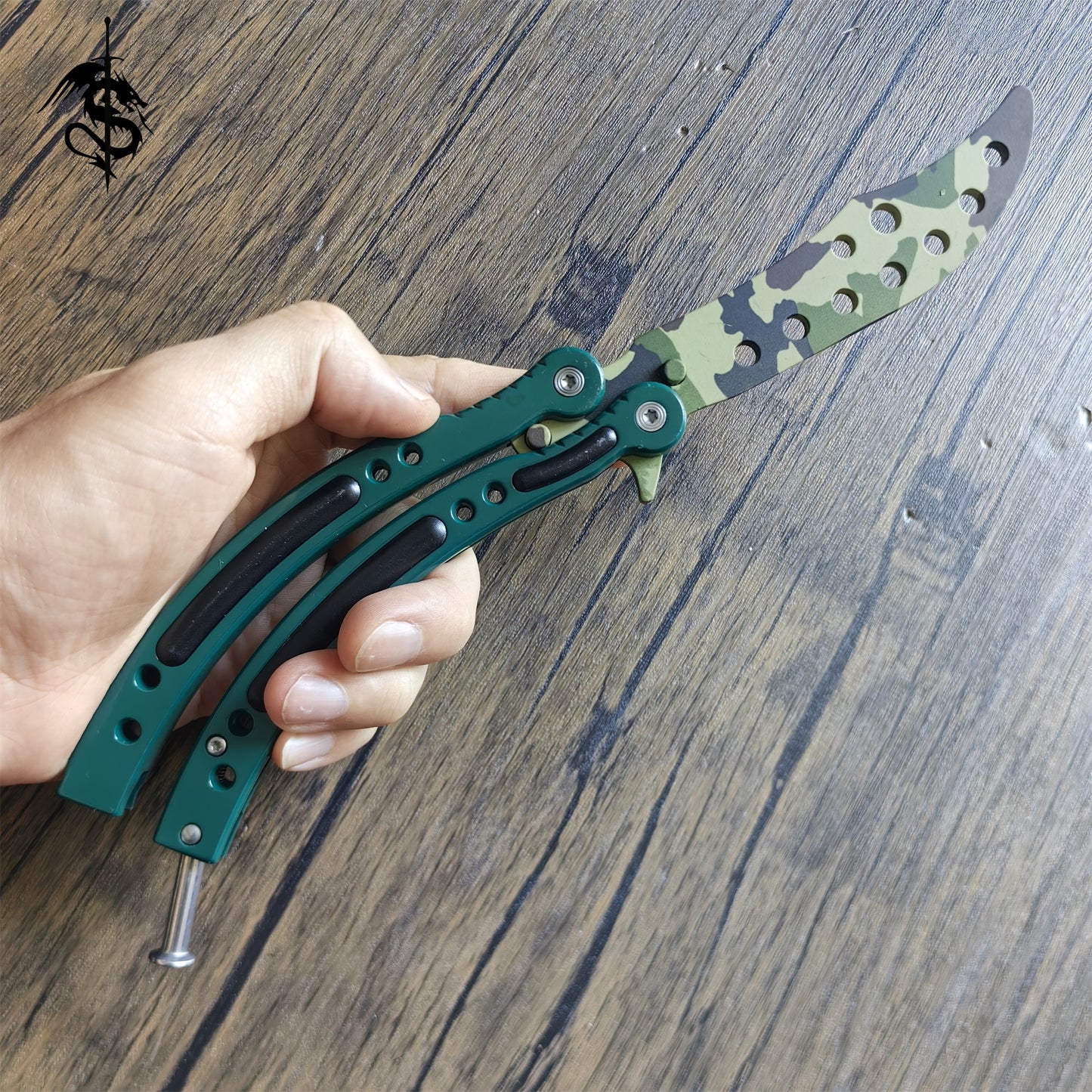 GO Game Steel Balisong Trainer Knife Collection