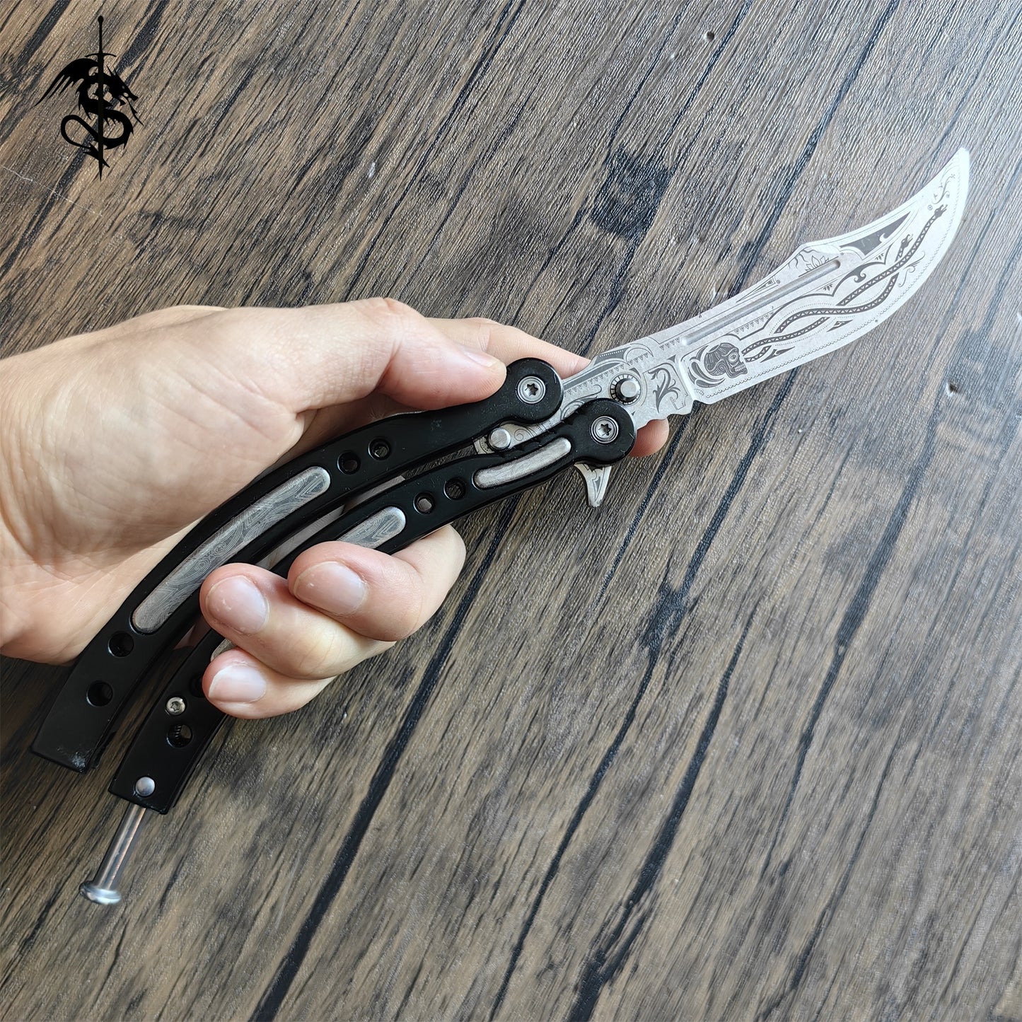 GO Game Steel Balisong Trainer Knife Collection