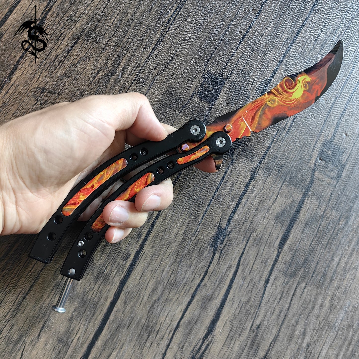 GO Game Steel Balisong Trainer Knife Collection