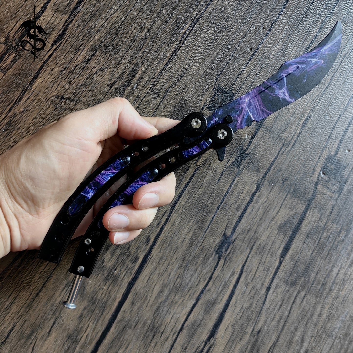 GO Game Steel Balisong Trainer Knife Collection
