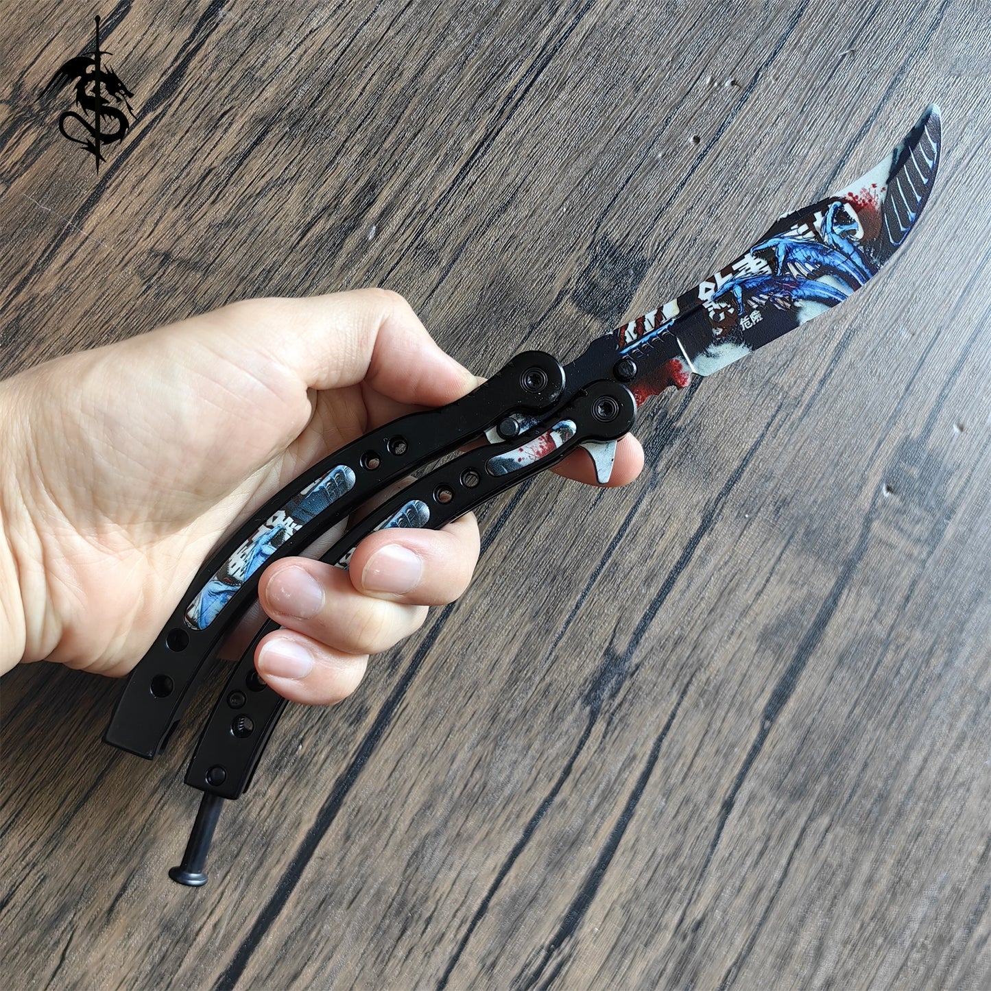 GO Game Steel Balisong Trainer Knife Collection