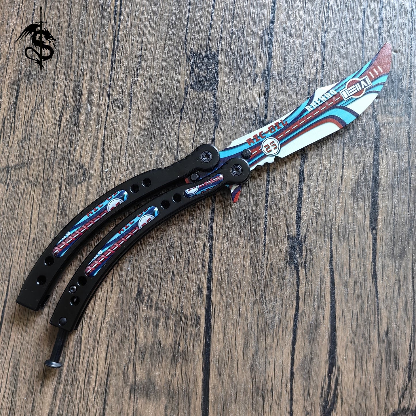 GO Game Steel Balisong Trainer Knife Collection