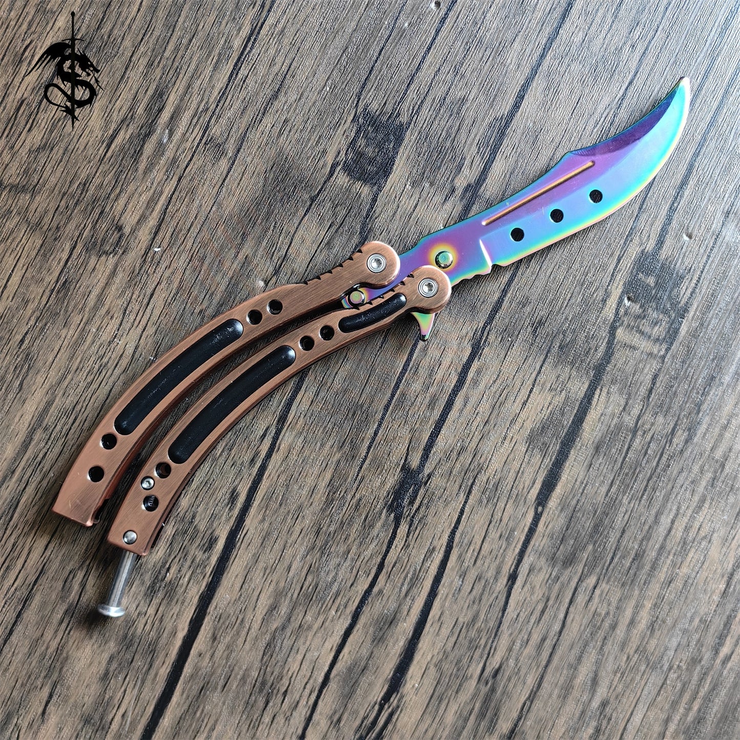 GO Game Steel Balisong Trainer Knife Collection