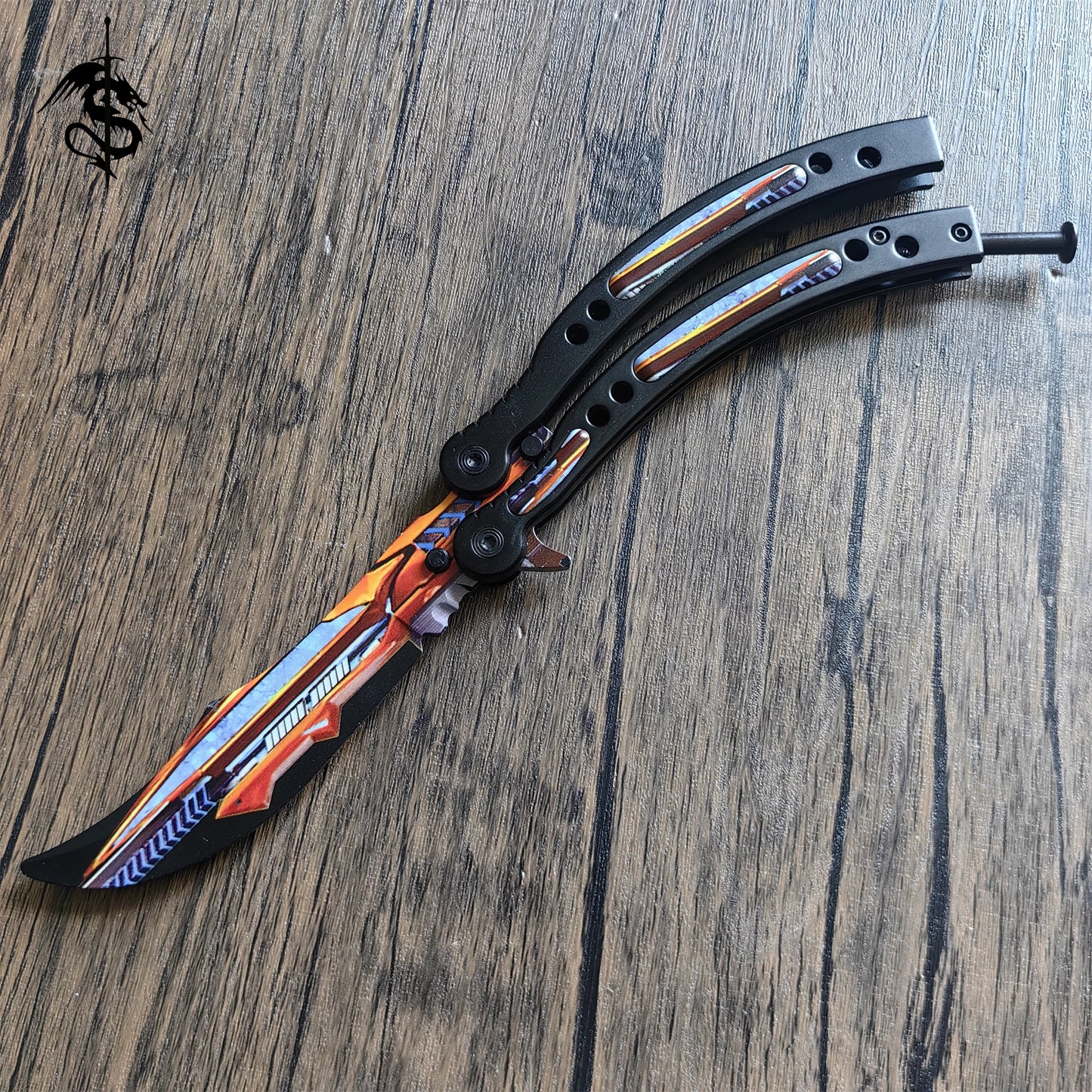 GO Game Steel Balisong Trainer Knife Collection