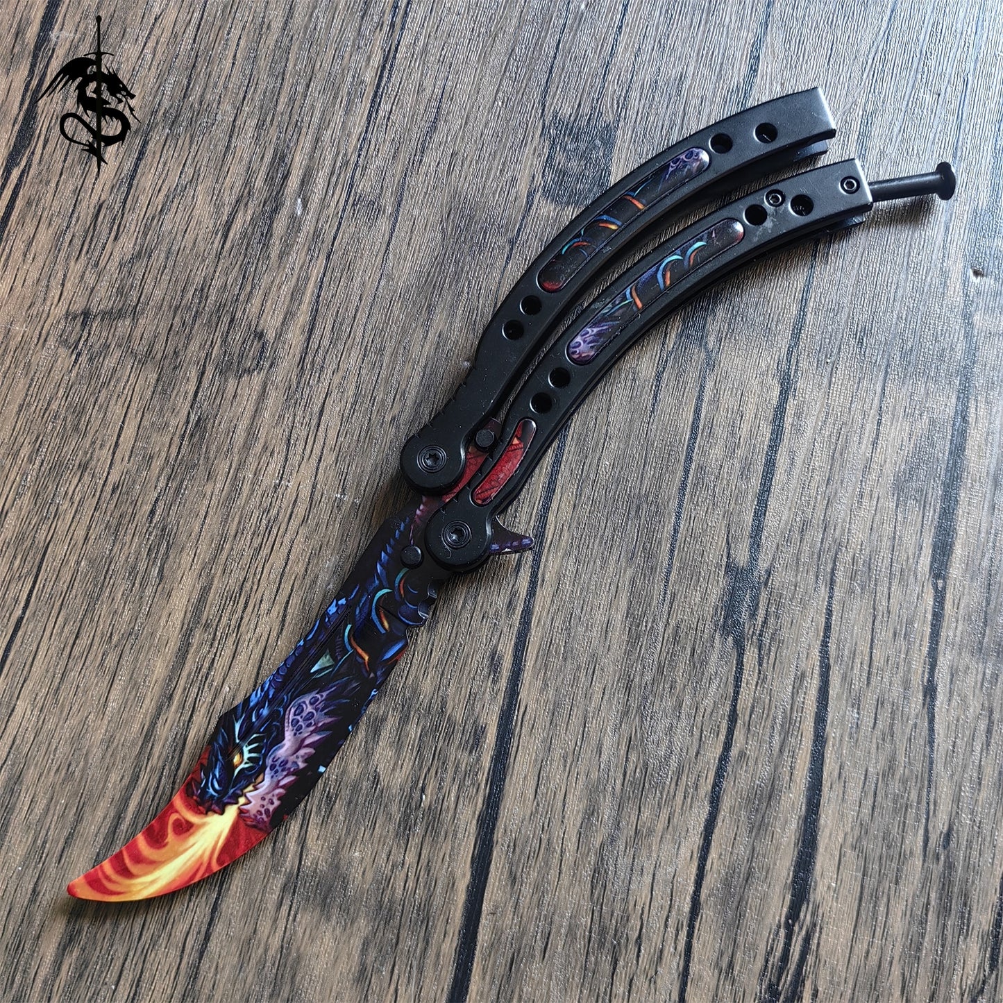 GO Game Steel Balisong Trainer Knife Collection