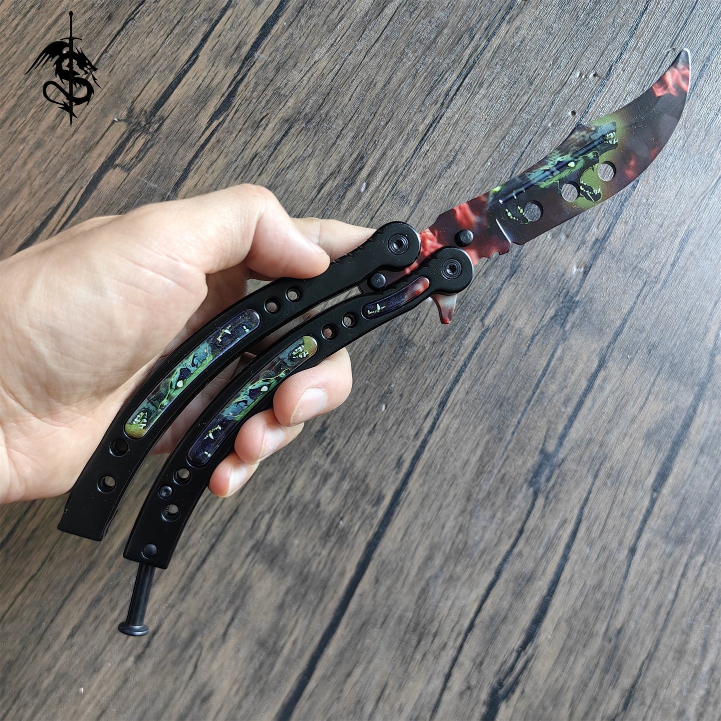GO Game Steel Balisong Trainer Knife Collection