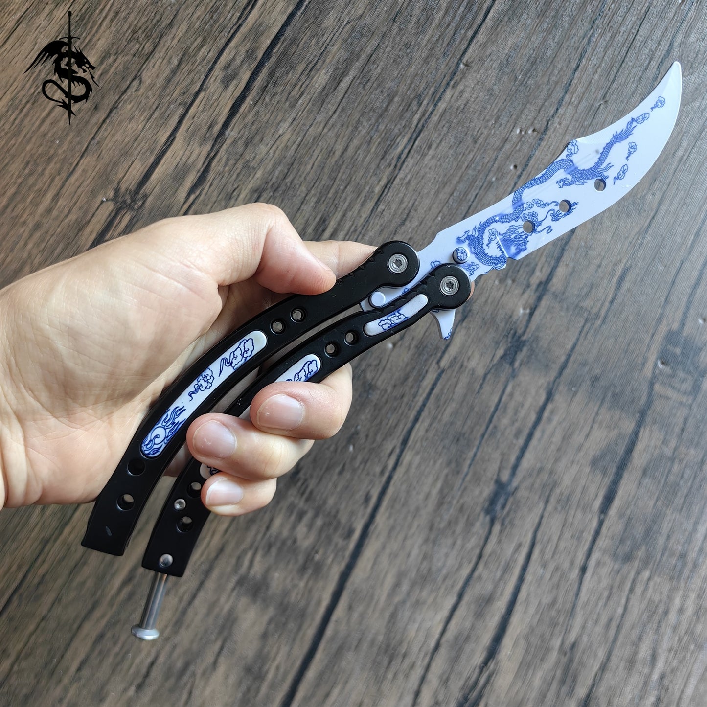 GO Game Steel Balisong Trainer Knife Collection