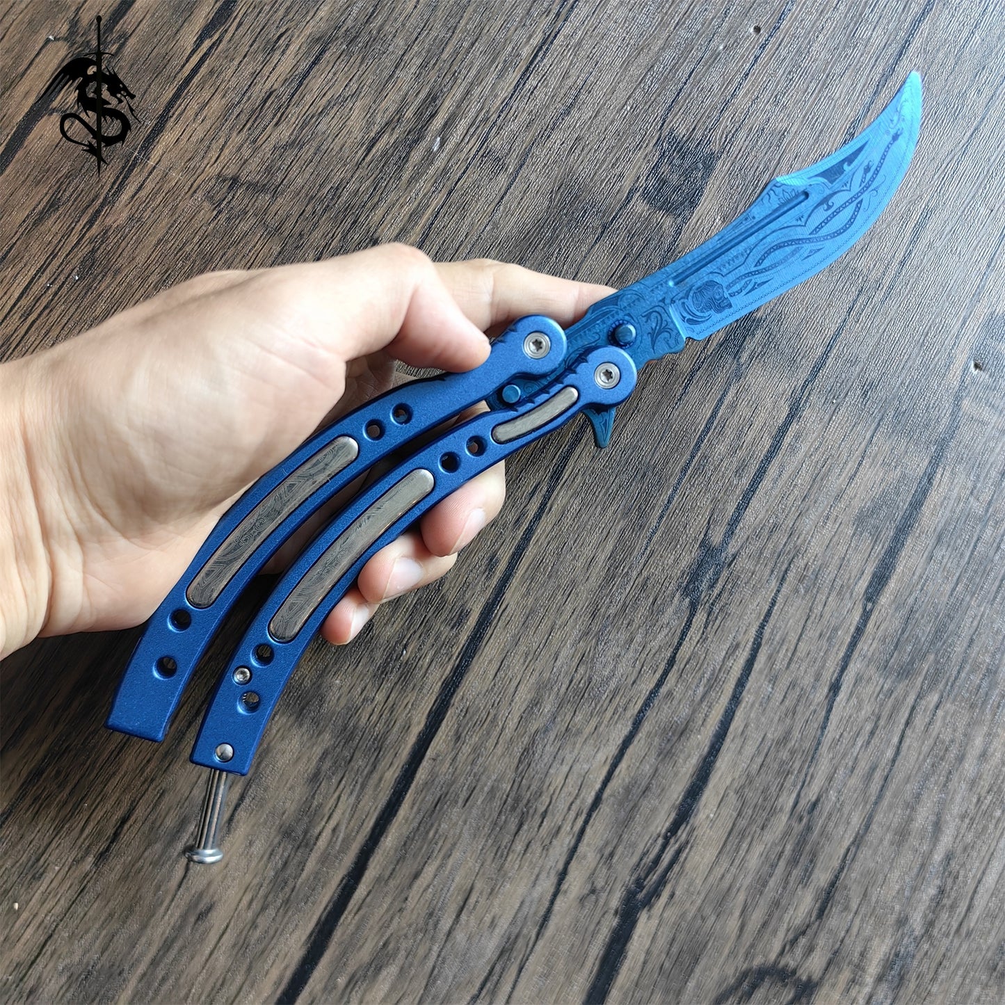 GO Game Steel Balisong Trainer Knife Collection