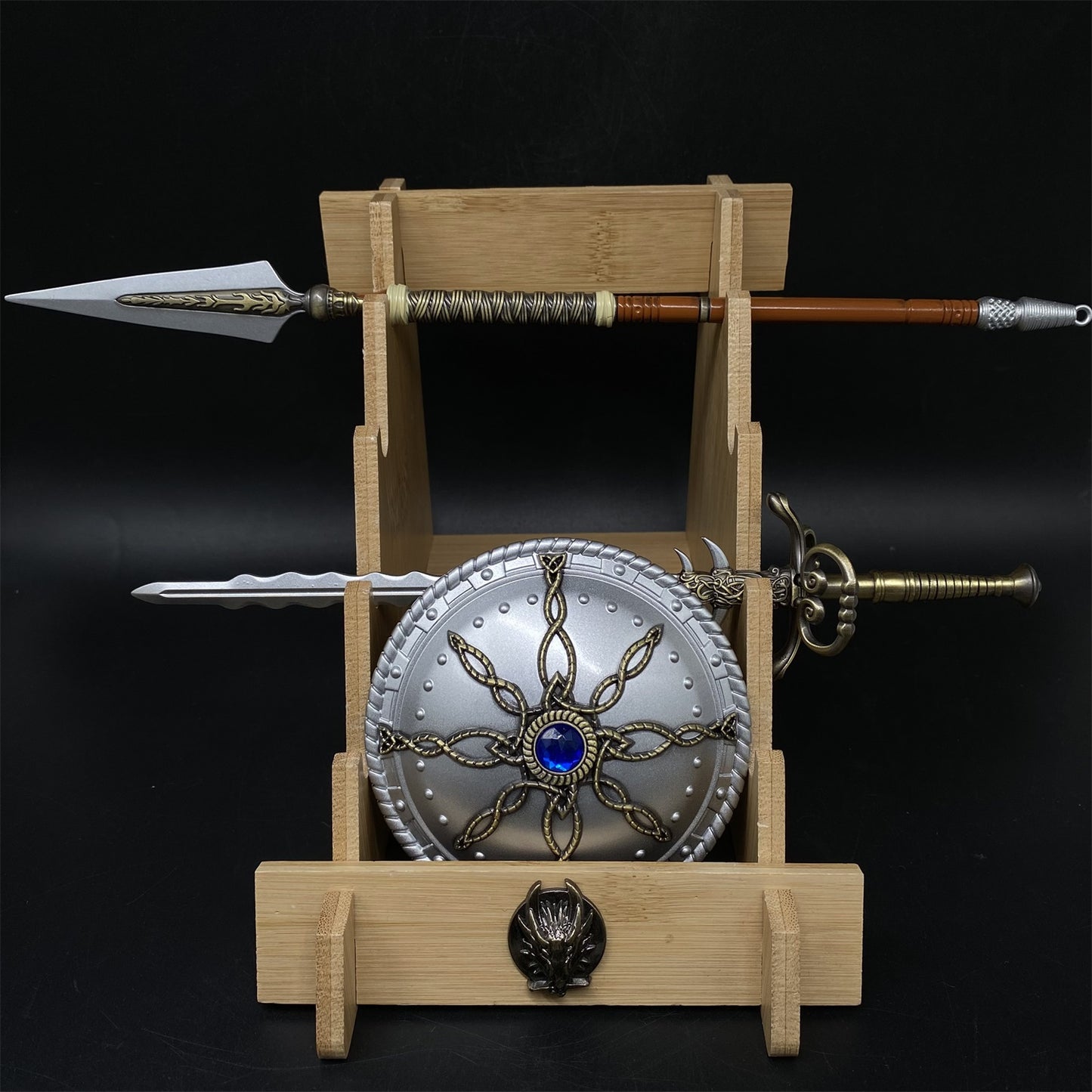 Middle Age Stormchaser Scutum Colossus Sword The Spear of Resurrection 3 in 1 Pack