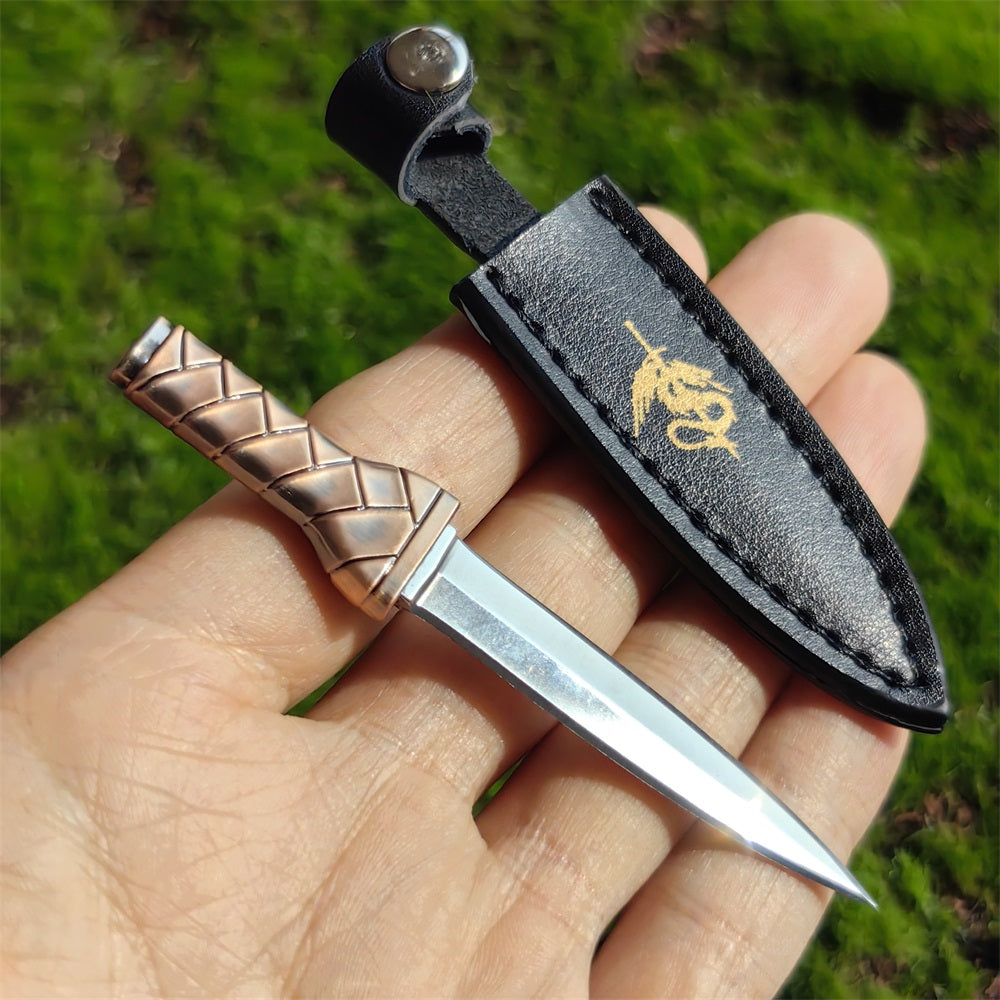 Hand-Forged Thorfinn Dagger Miniature EDC Knife