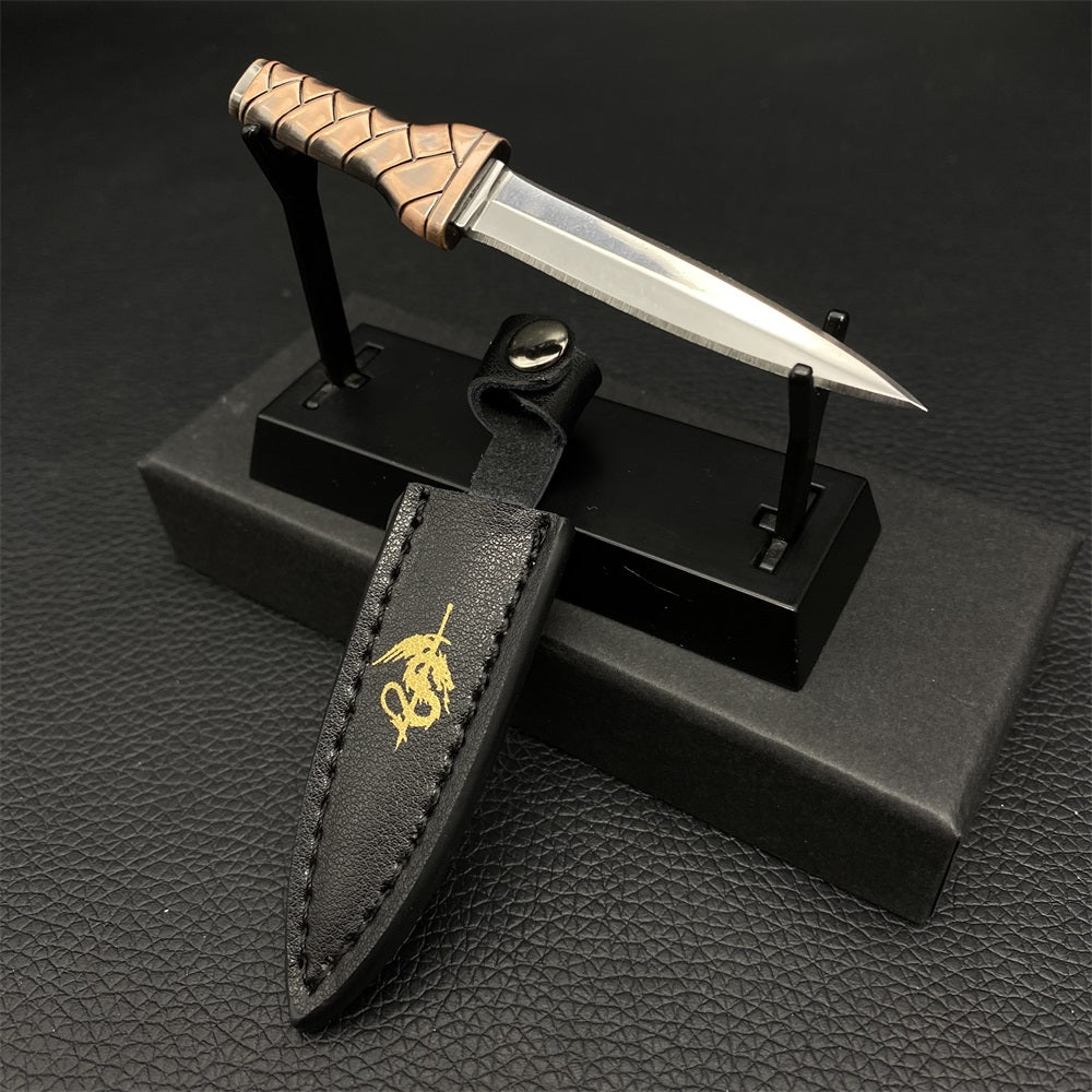 Hand-Forged Thorfinn Dagger Miniature EDC Knife