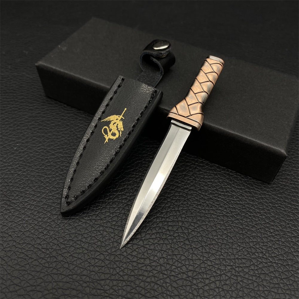 Hand-Forged Thorfinn Dagger Miniature EDC Knife