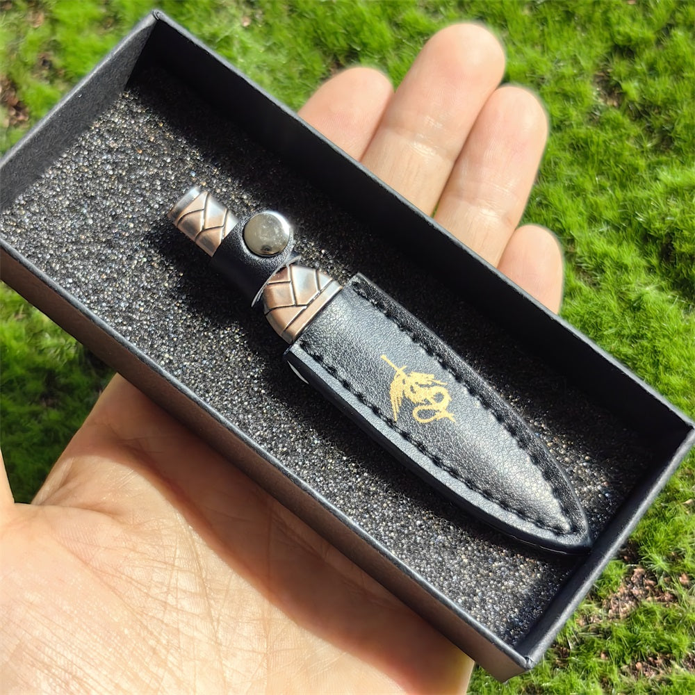 Hand-Forged Thorfinn Dagger Miniature EDC Knife