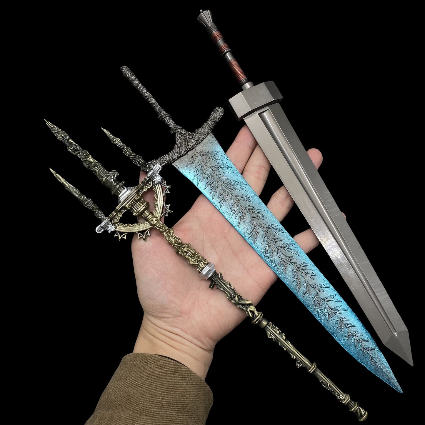 ER Swords Weapons Metal Replicas Miniature All