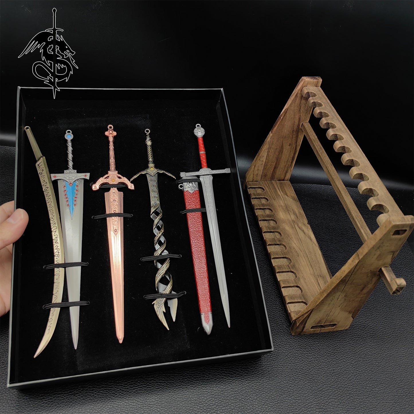 ER Troll Knight's Sword Metal Replicas 5 In 1 Gift Box