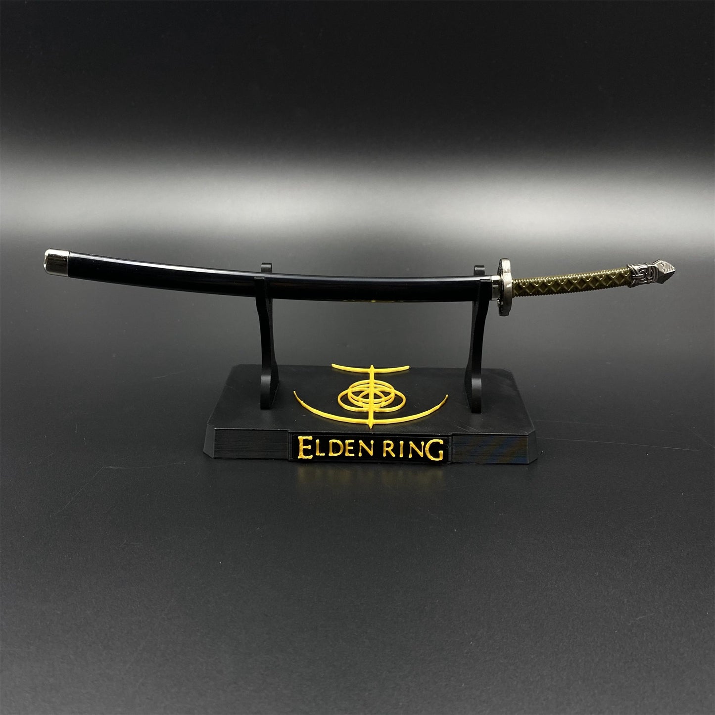 Soul Game Magic Warrior Sword Moonveil Katana Metal Miniature 26CM/10.2"