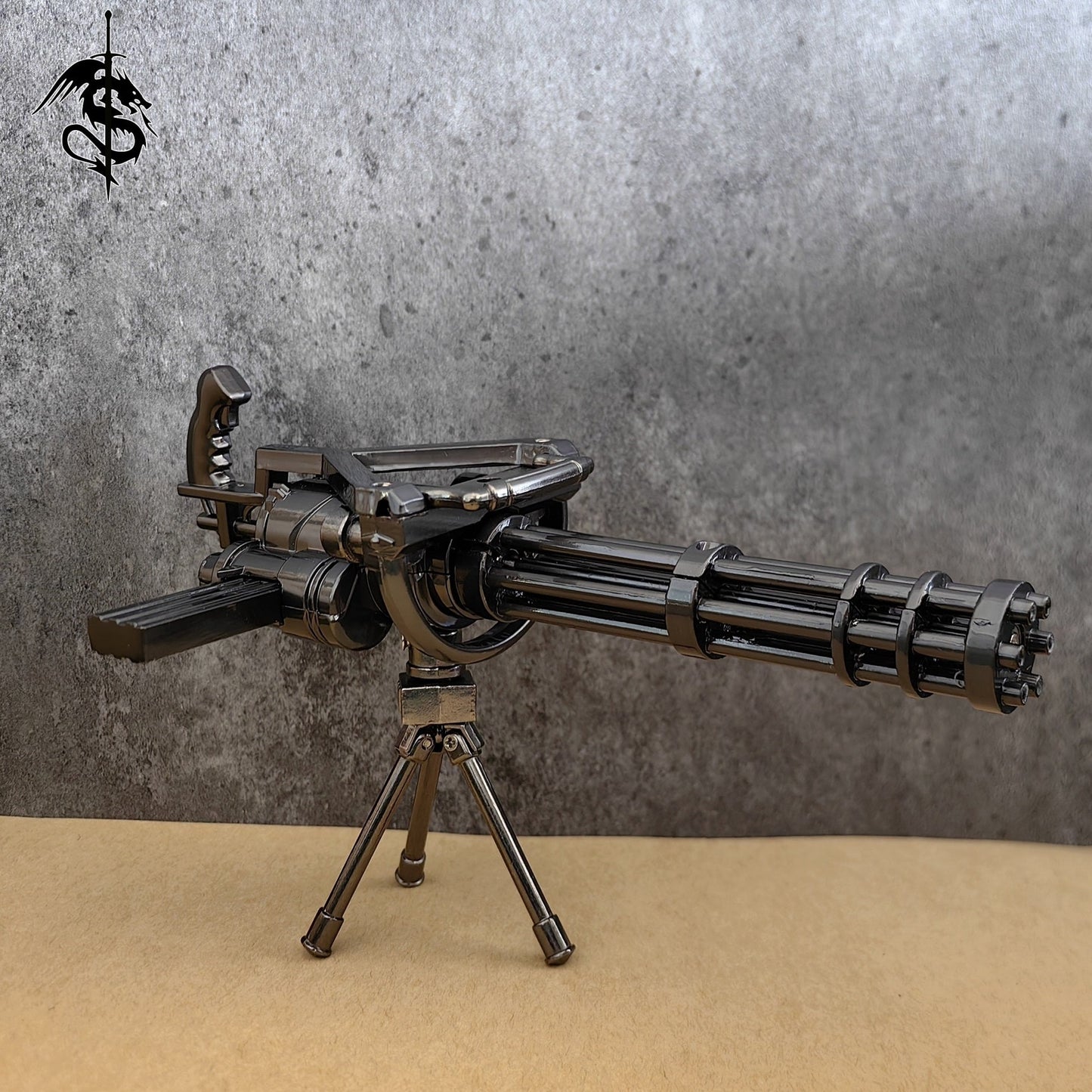 Richard Jordan Gatling Classical Wolrd Famous Gatling Gun Metal Modle