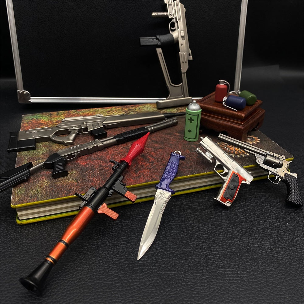 11 in 1 Re4 Weapon Case Leon S Kennedy Weapon Box Suitcase