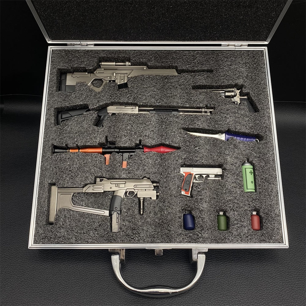 11 in 1 Re4 Weapon Case Leon S Kennedy Weapon Box Suitcase