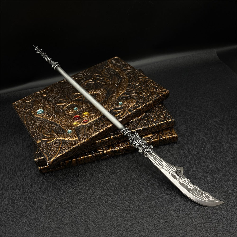 Hand-Forged GuanDao Miniature Steel GuanYu Broadsword Replica