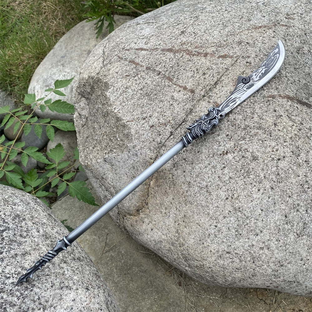 Hand-Forged GuanDao Miniature Steel GuanYu Broadsword Replica