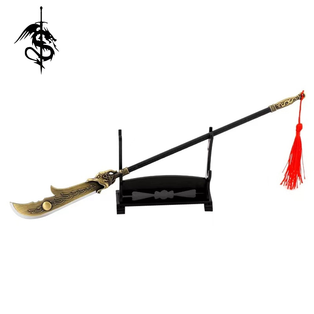 Ancient Chinese GuanDao Miniature 1/6 GuanYu Broadsword Replica
