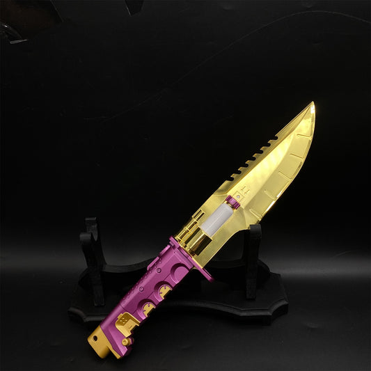 IRL Cyberpunk Headhunter Knife Metal Replica