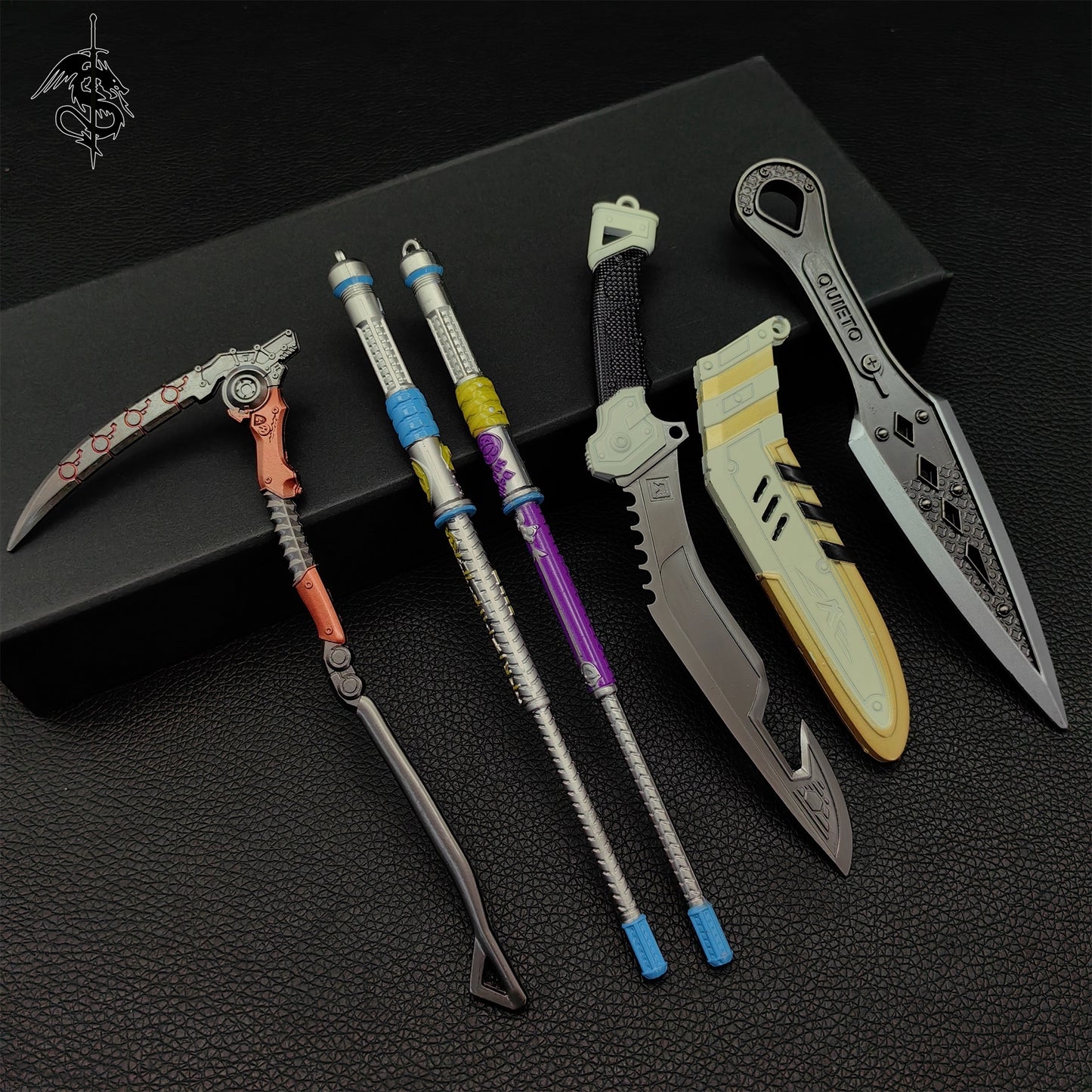 Mini Heirloom Metal Game Props 4 In 1 Pack