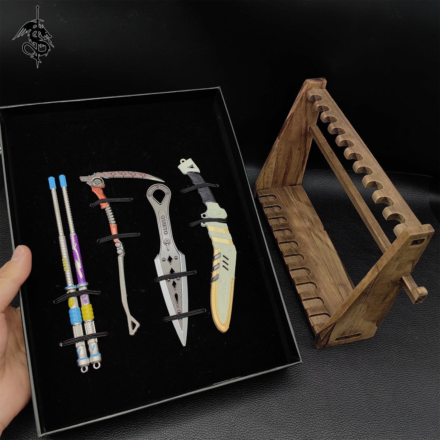 Mini Heirloom Metal Game Props 4 In 1 Pack