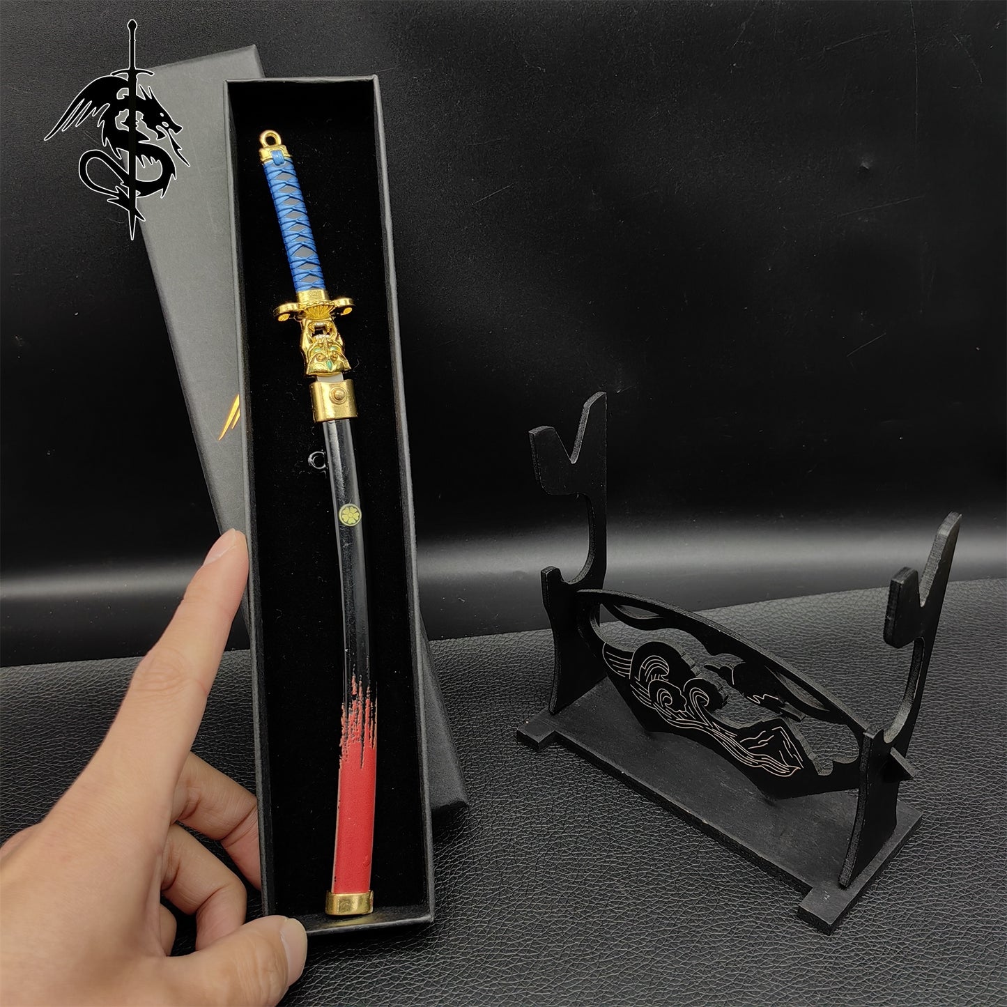 Val ONI Katanas Miniature 4 Version Gift Box