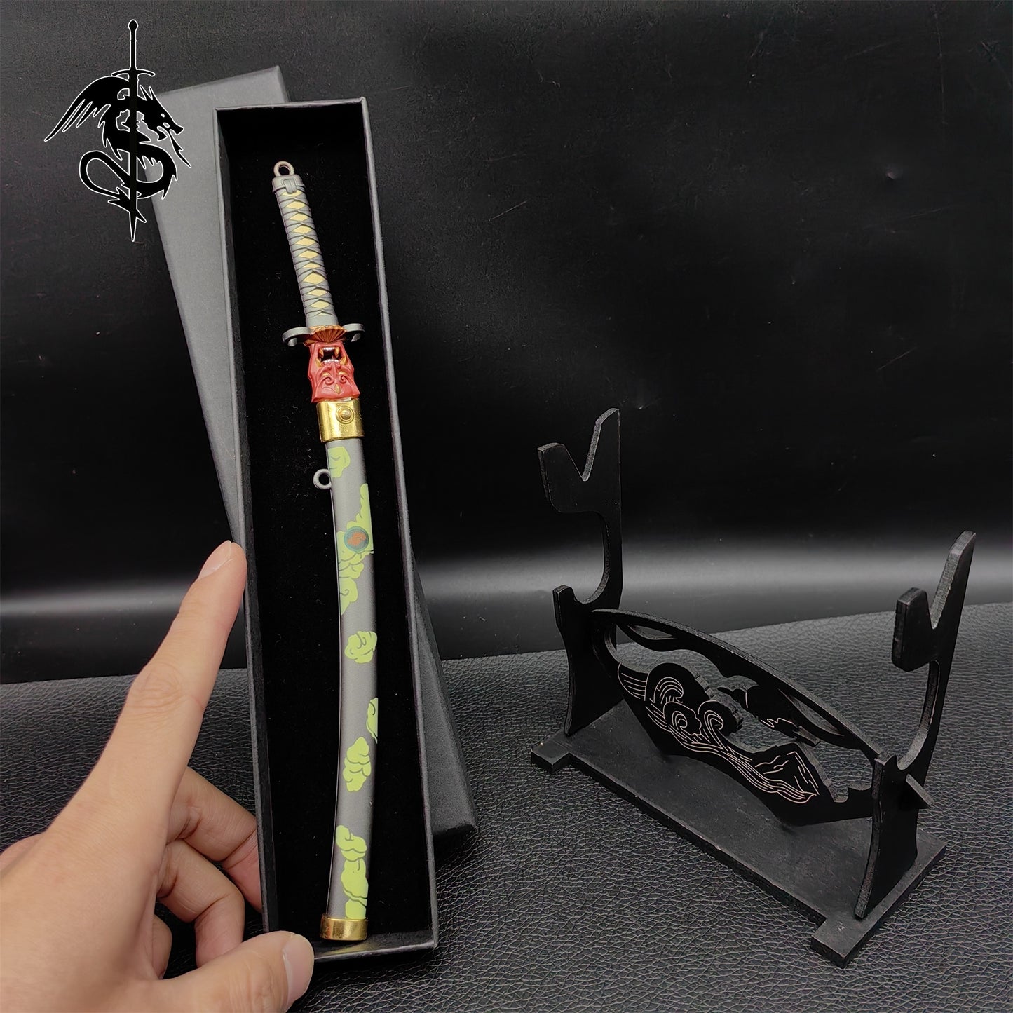 Val ONI Katanas Miniature 4 Version Gift Box