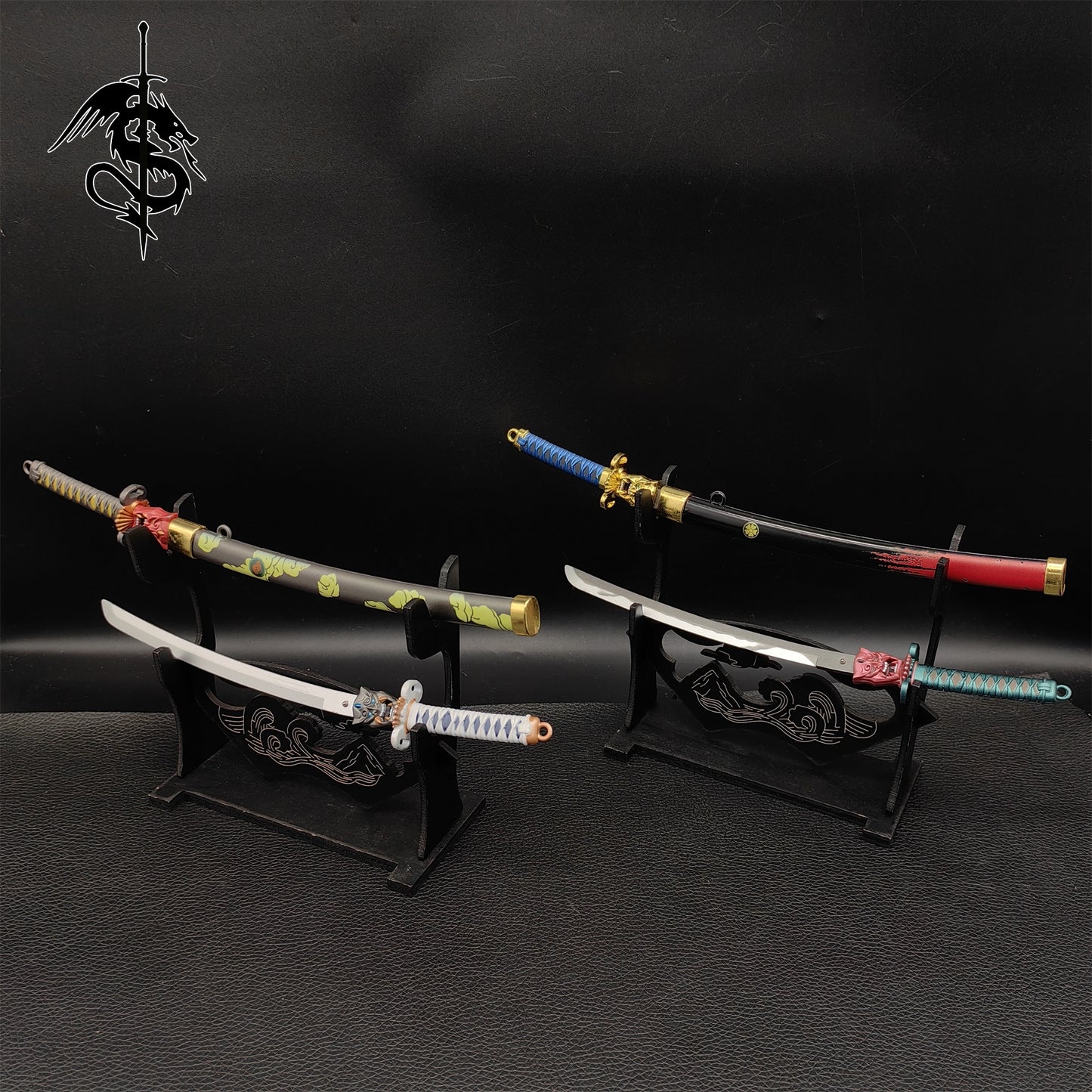Val ONI Katanas Miniature 4 Version Gift Box