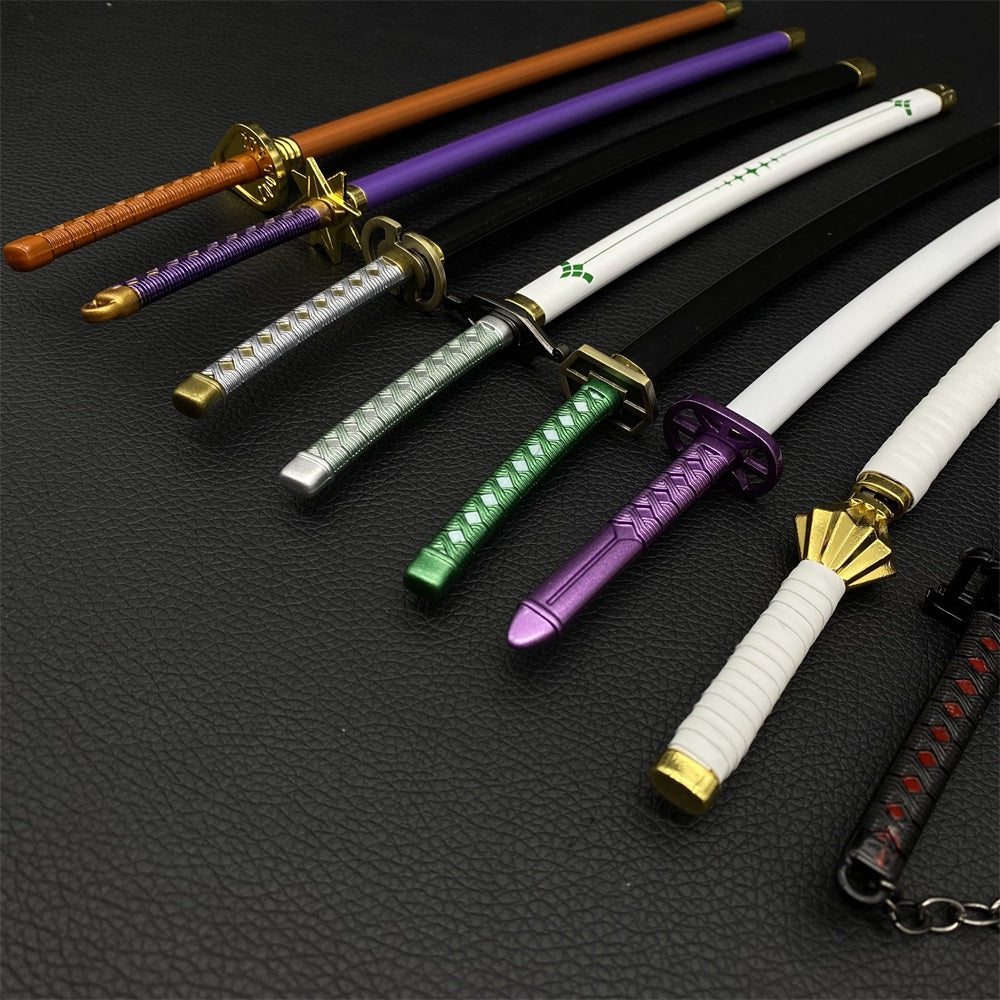 Classical Japanese Anime Katana Metal Tiny Katana