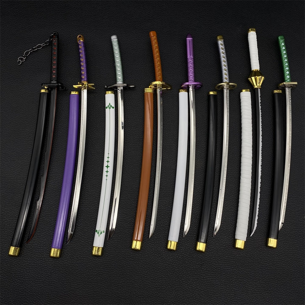 Classical Japanese Anime Katana Metal Tiny Katana