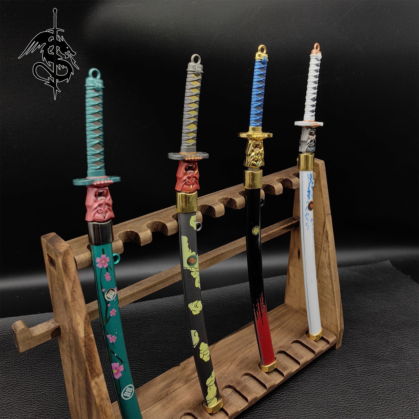 Val ONI Katanas Miniature 4 Version Gift Box